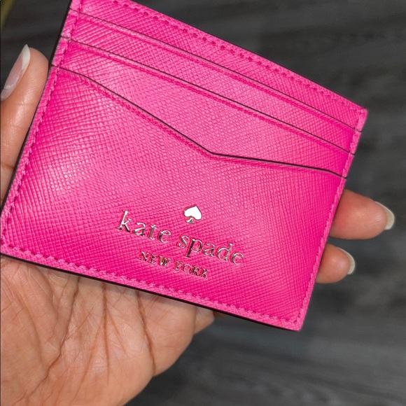 Pink Kate Spade card holder - Picture 1 of 4